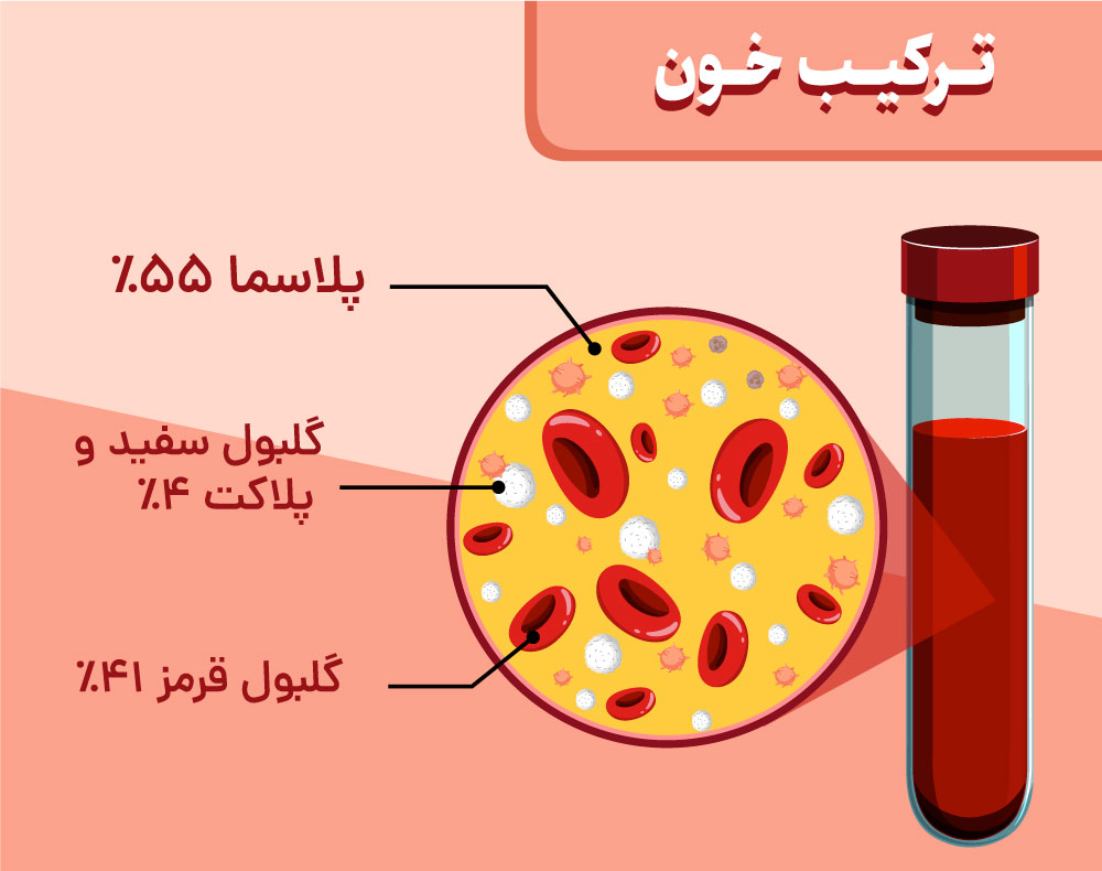ترکیب سلول های خون