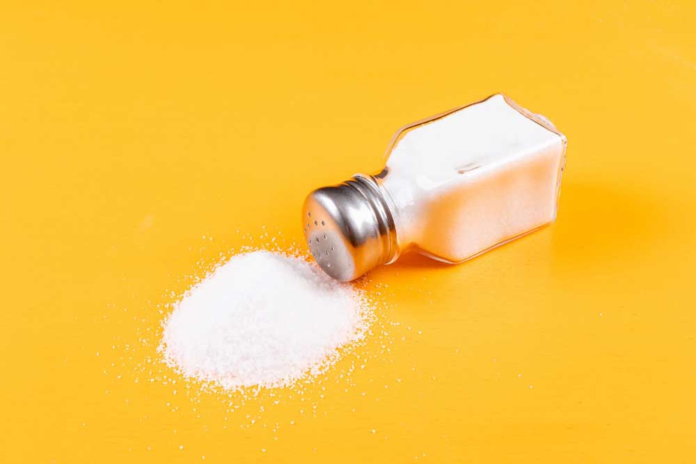 نمک در رژیم دش
